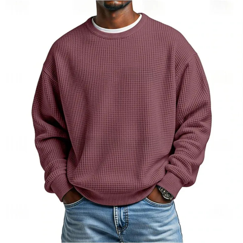 Sudadera de hombre – Corte informal, jersey fácil de llevar