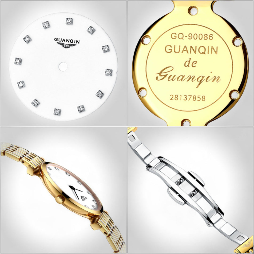 Orologio al quarzo impermeabile da donna – profilo sottile