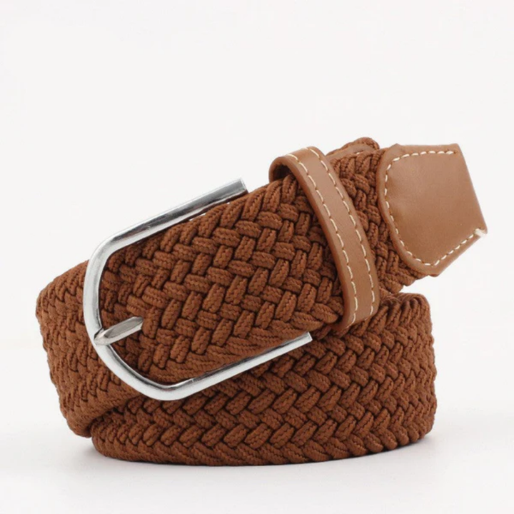 Ceinture Tressée Extensible – Boucle en Alliage Ajustable