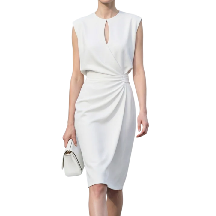 Cocktailkleid für Damen – Drapierte Silhouette & geraffte Taille