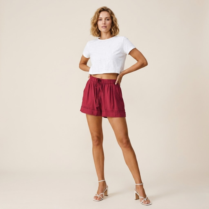 Shorts for Women Summer Casual – Elastic Waist Light Fit