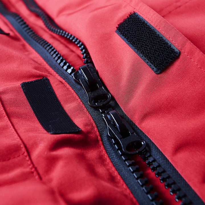 Parka Homme à Capuche Amovible – Col en Fourrure et Doublure Douce