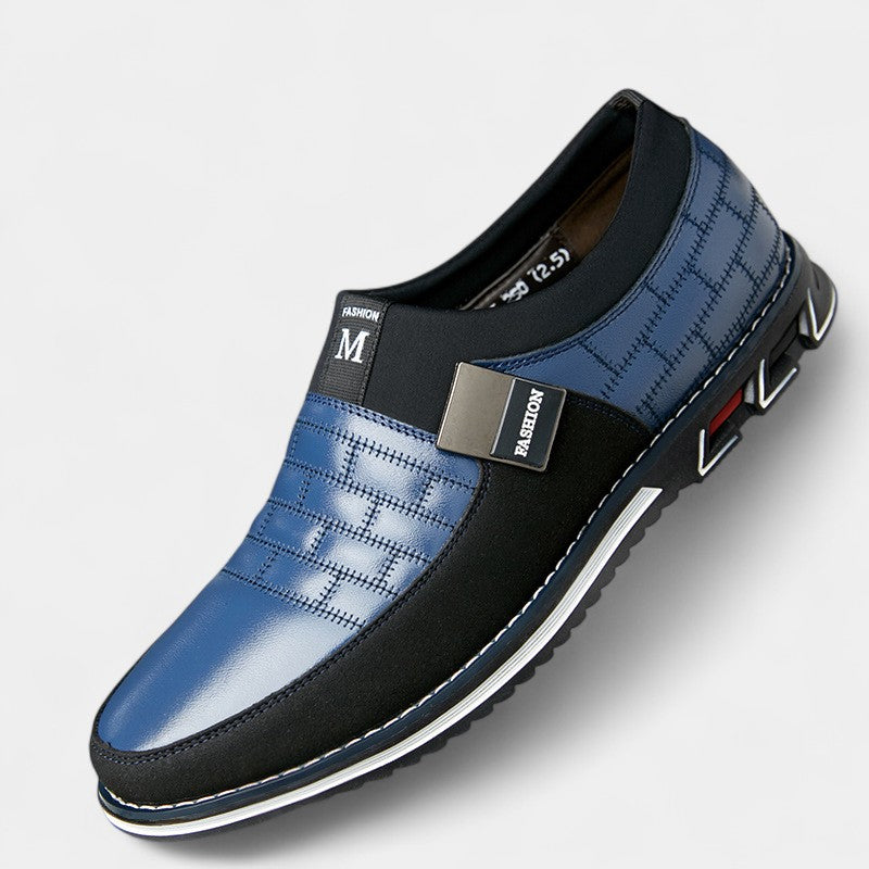 Herren Lederschuhe ergonomisch – komfortabel ohne Schnürsenkel
