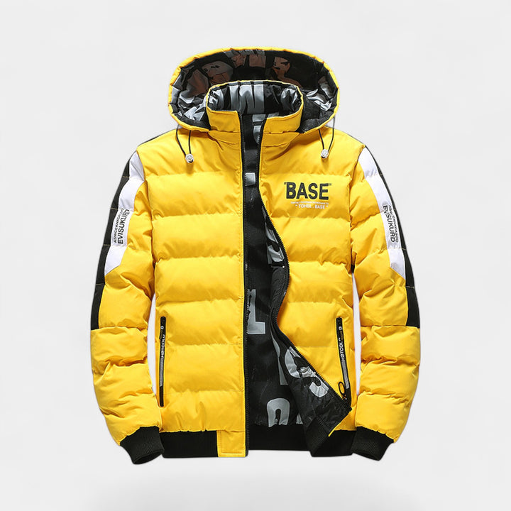 Wendbare Daunenjacke Herren mit Kapuze – dicker Wintermantel