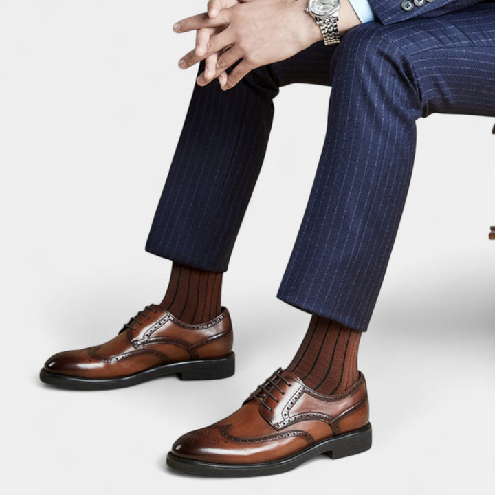 Scarpe uomo formali in pelle PU – classiche, eleganti, silhouette raffinata