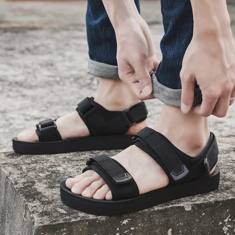 Sandales Homme Grande Taille – Confort Léger et Respirant