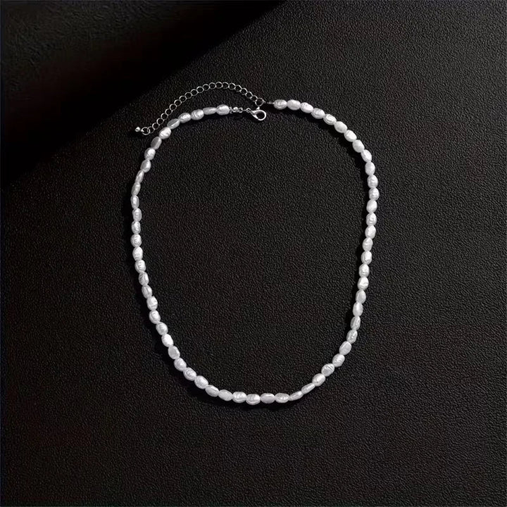 Collana Uomo Perle Barocche – Perle di Imitazione e Madreperla