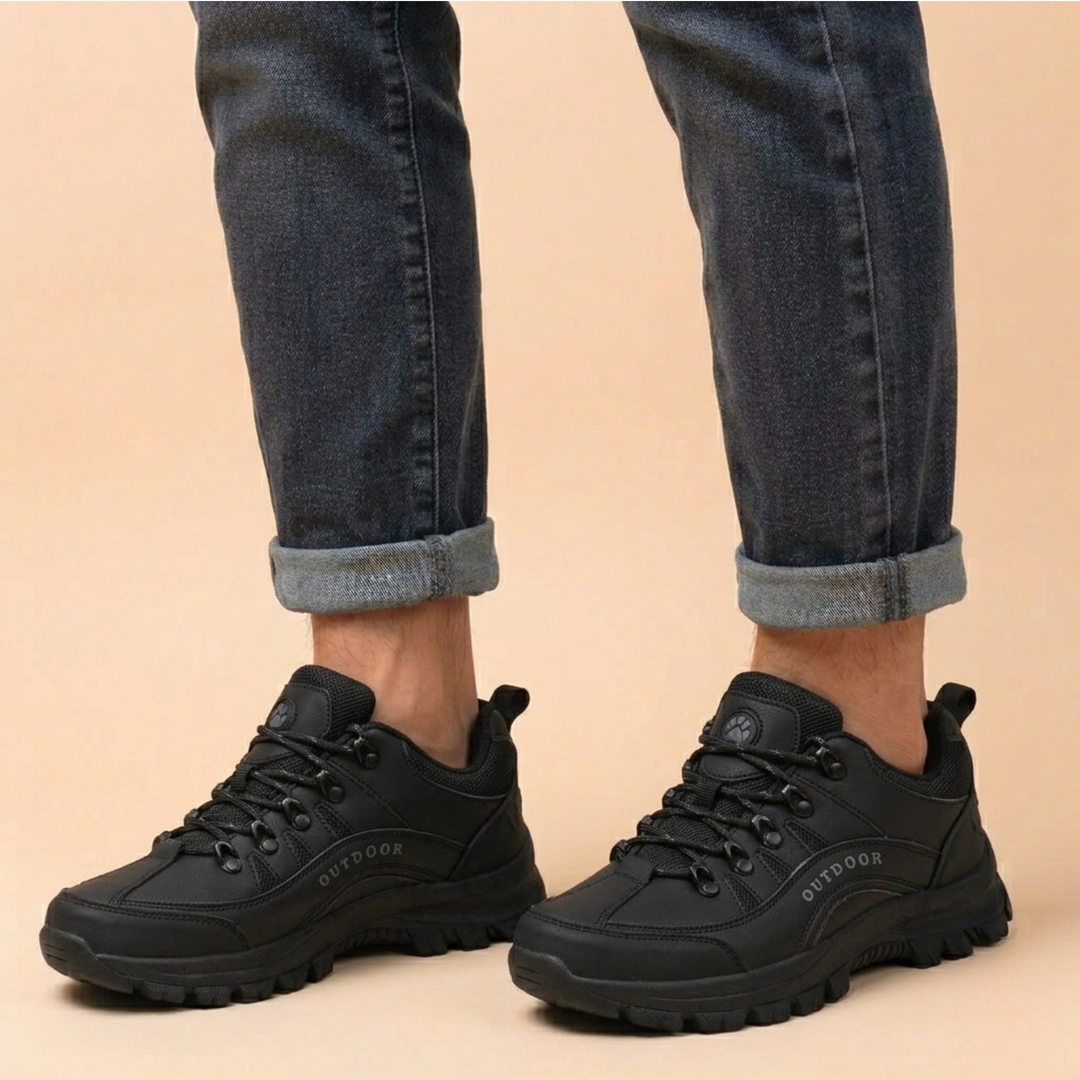 Herren-Wanderschuhe – Gummisohle und atmungsaktives Gewebe