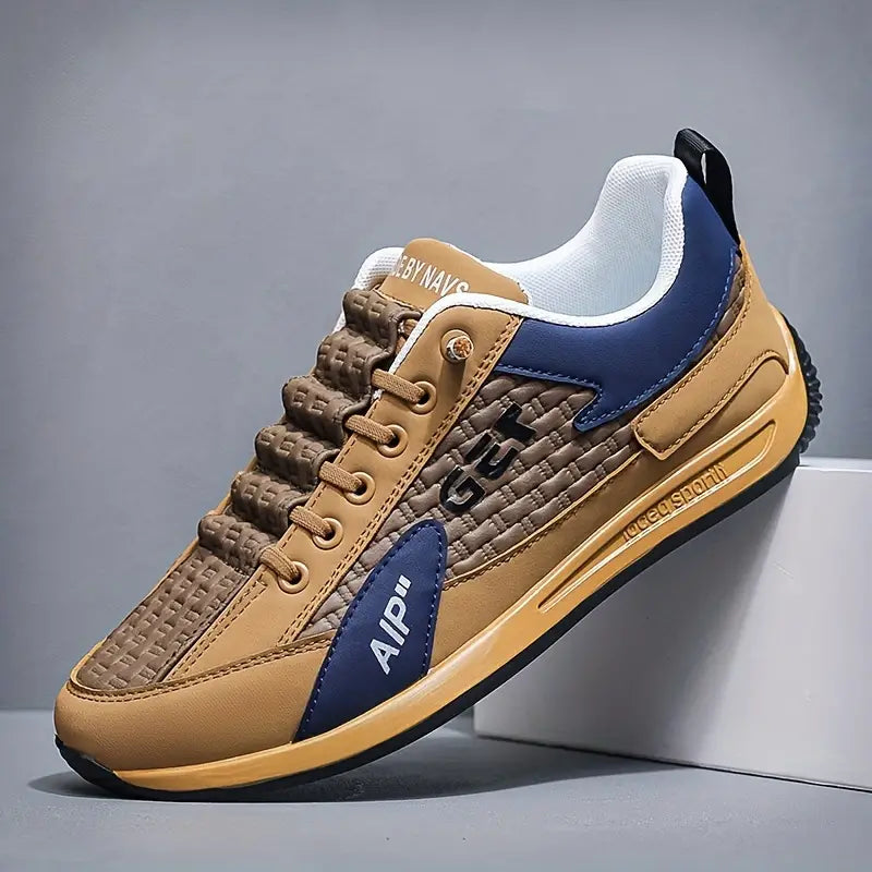 Basket Uomo Colour-Block Tomaia Leggera – Collo Imbottito Lacci