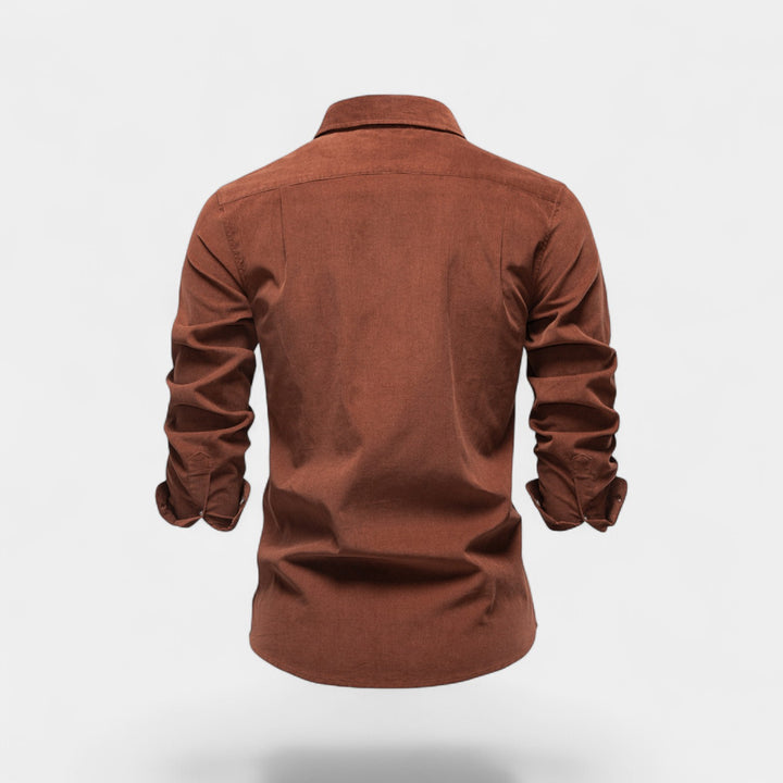 Camicia uomo cotone velluto a coste – Business casual raffinato