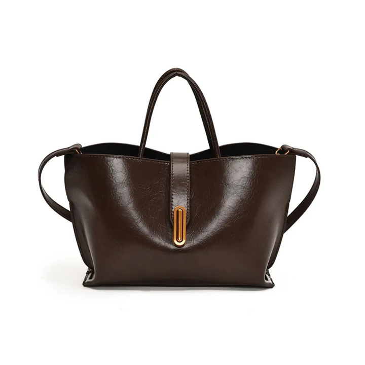 Borsa convertibile donna in pelle – Portabilità multipla strutturata