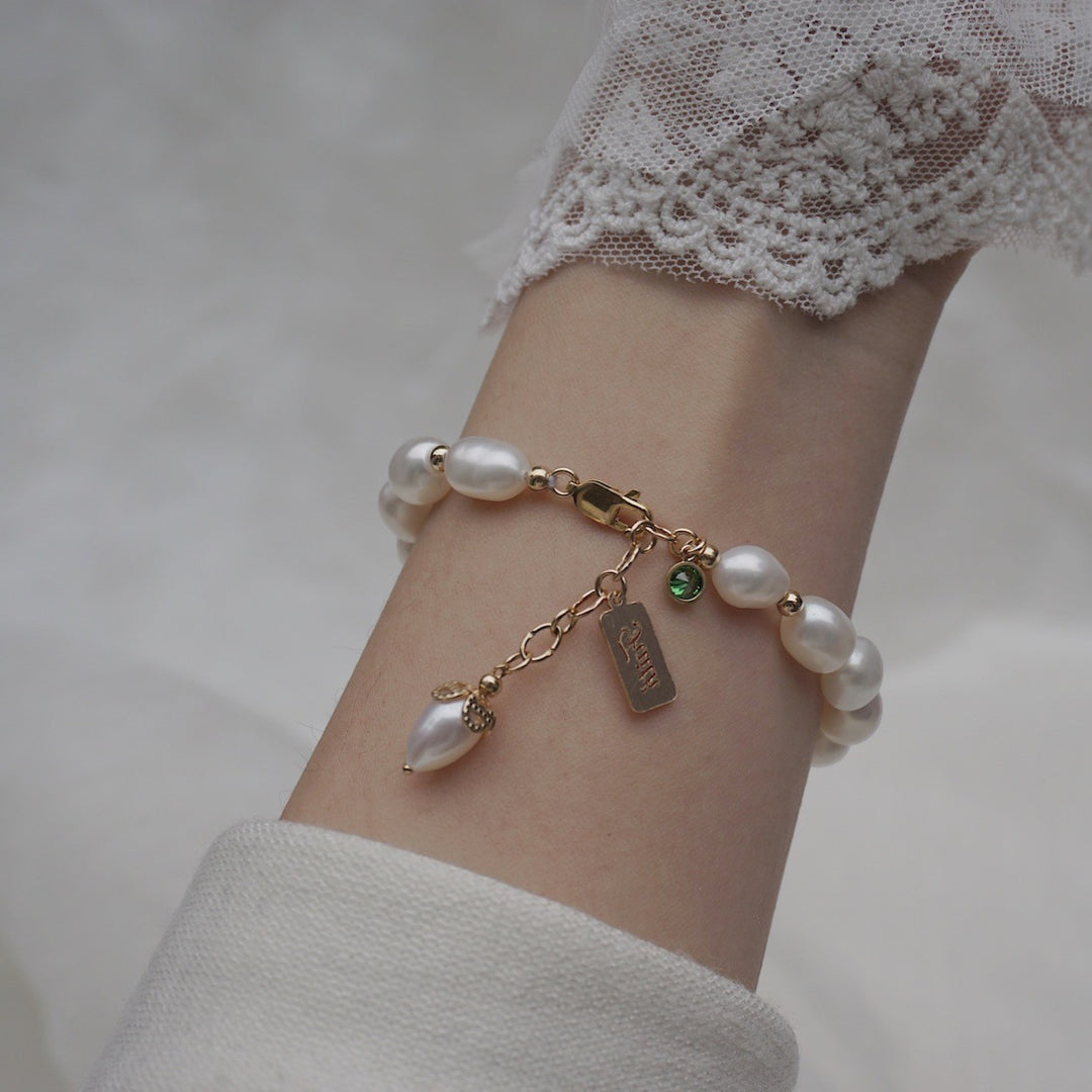 Claire Mode | Bracciale charm perla donna