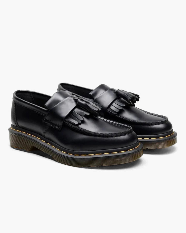 Men's Leather Tassel Loafers – Thick Sole
