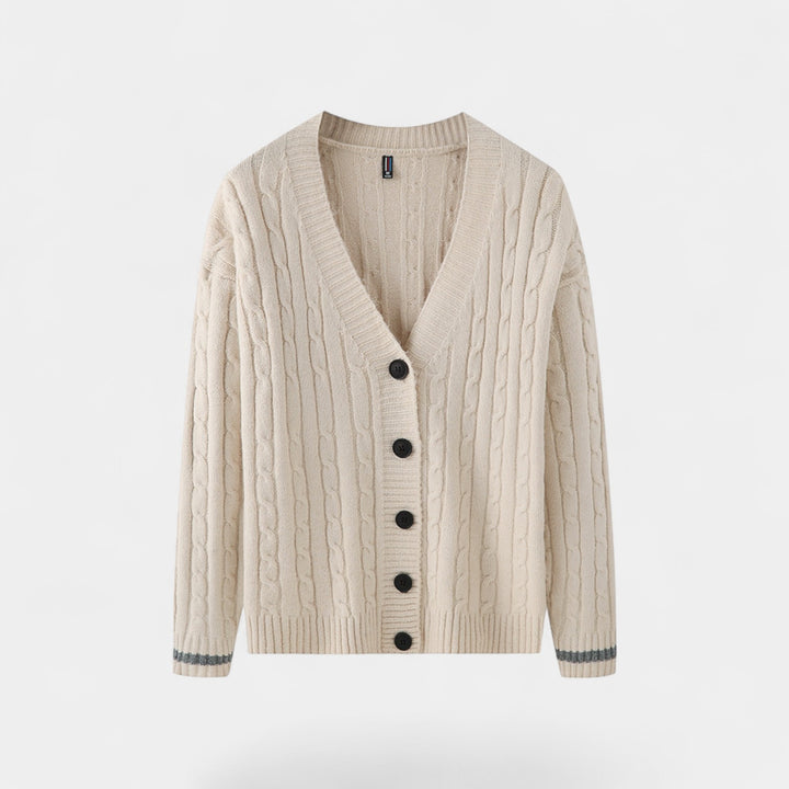 Herren Cardigan aus Baumwolle im koreanischen Stil – raffinierte, legere Lagenoptik