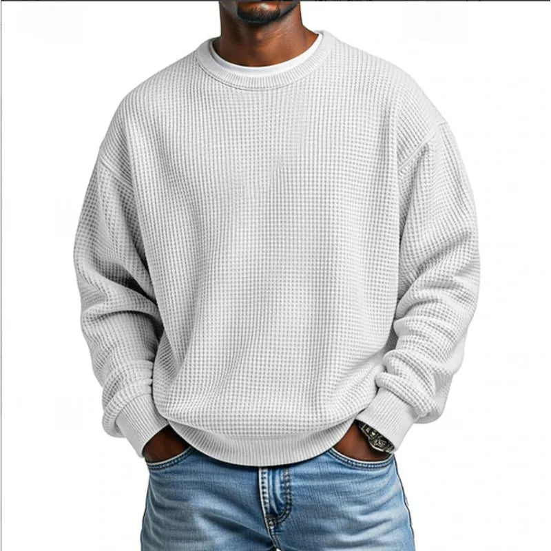 Sudadera de hombre – Corte informal, jersey fácil de llevar