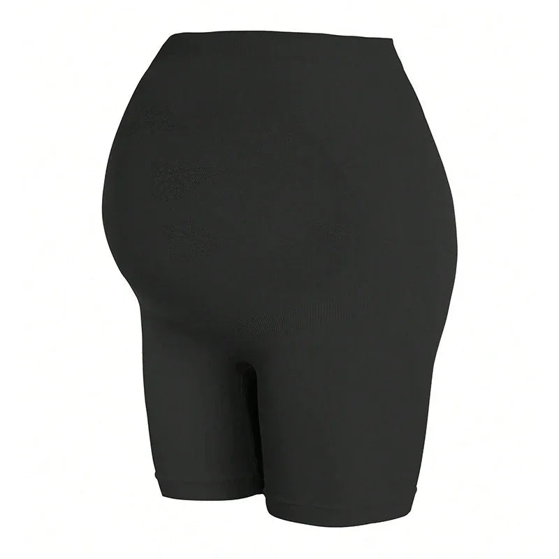 Short Maternité Femme Taille Haute – Maintien Ventre et Coupe Mi-Cuisse