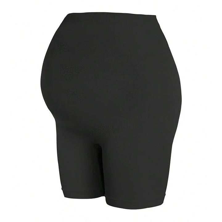 Short Maternité Femme Taille Haute – Maintien Ventre et Coupe Mi-Cuisse