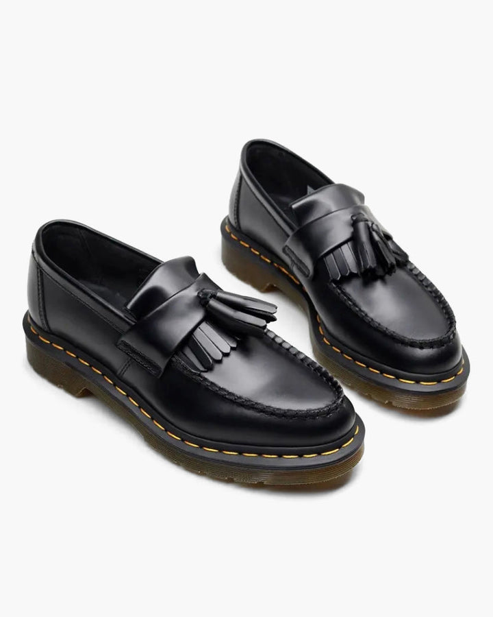 Men's Leather Tassel Loafers – Thick Sole