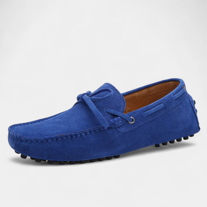 Claire Mode | Herrenslipper aus Wildleder – Mit Schnürung