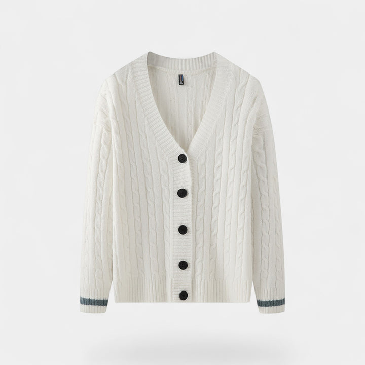 Herren Cardigan aus Baumwolle im koreanischen Stil – raffinierte, legere Lagenoptik