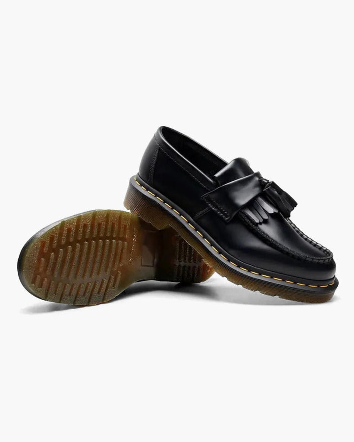 Men's Leather Tassel Loafers – Thick Sole