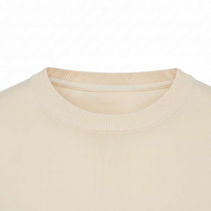 Herren T-Shirt aus Strick – Leicht und Bequem mit Geradem Schnitt