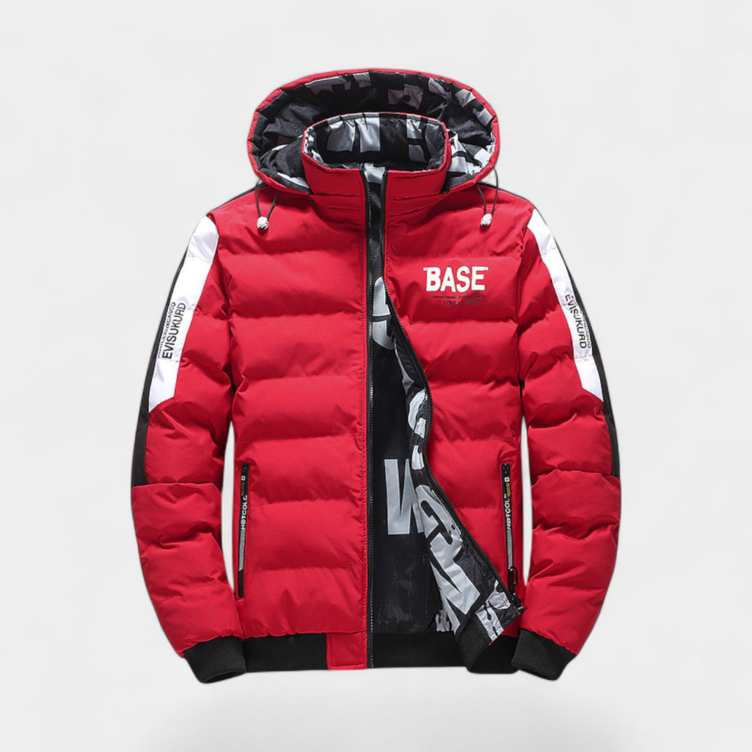 Wendbare Daunenjacke Herren mit Kapuze – dicker Wintermantel
