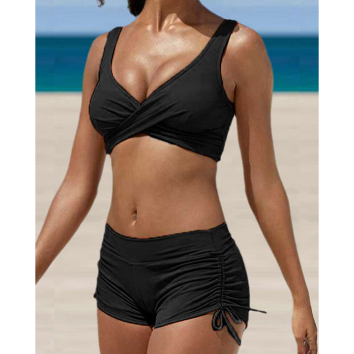 Zweiteiliger Damenbikini – Schlanke sportliche Passform