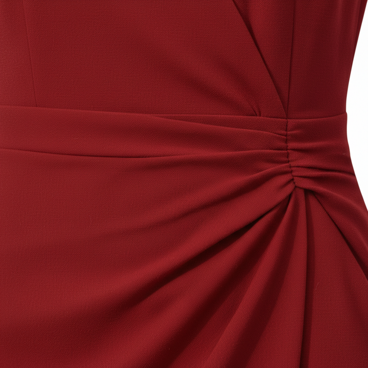 Cocktailkleid für Damen – Drapierte Silhouette & geraffte Taille