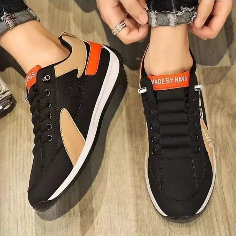 Basket Uomo Colour-Block Tomaia Leggera – Collo Imbottito Lacci