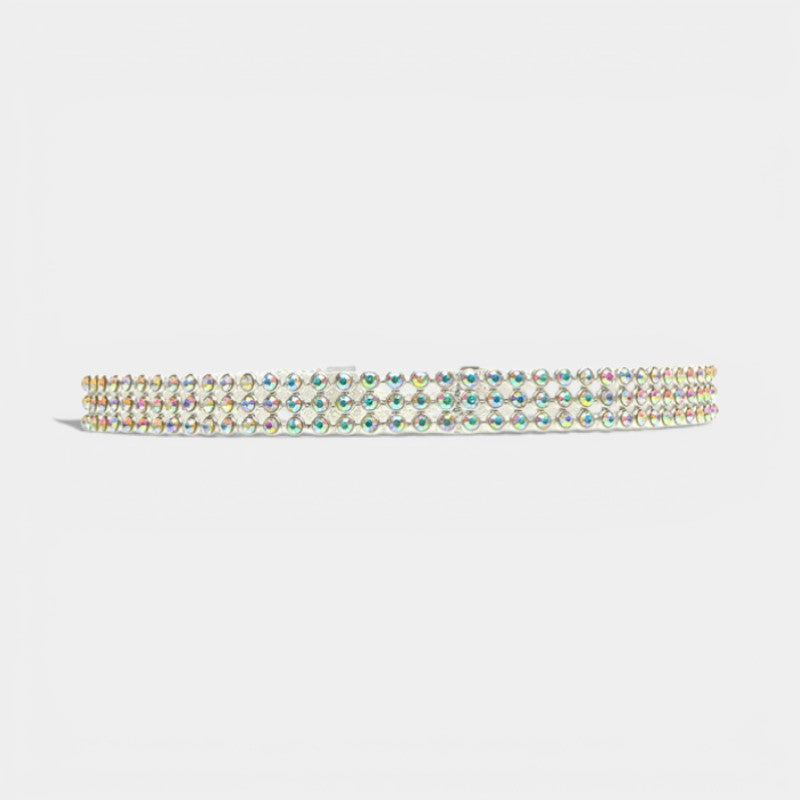 Claire Mode | Collana girocollo con strass cristallo donna