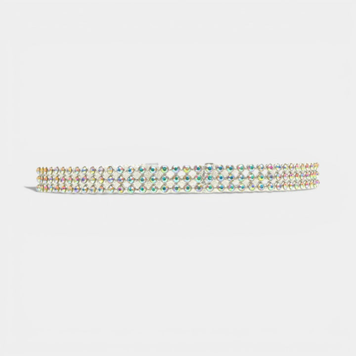 Claire Mode | Collana girocollo con strass cristallo donna