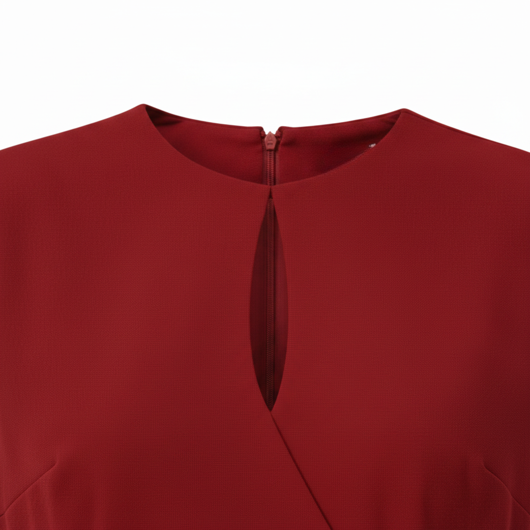 Cocktailkleid für Damen – Drapierte Silhouette & geraffte Taille