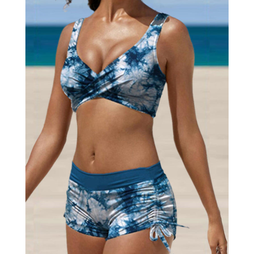 Zweiteiliger Damenbikini – Schlanke sportliche Passform