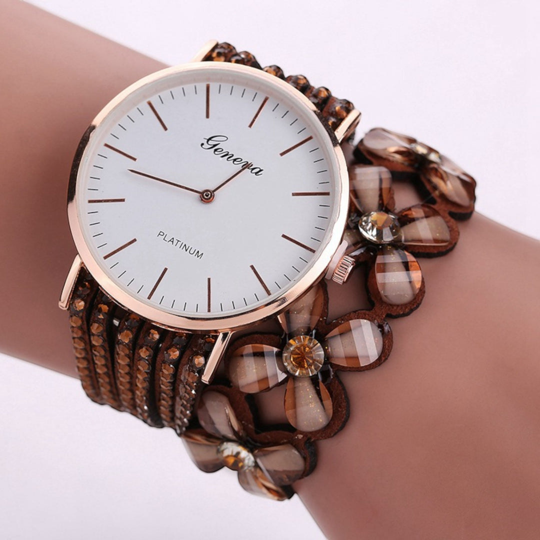 Orologio al quarzo da donna – lunetta lucida