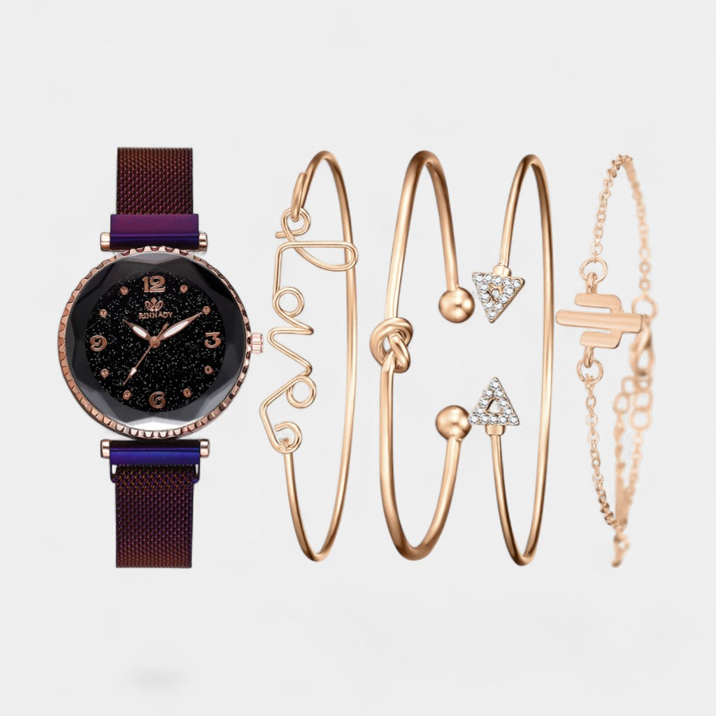 Claire Mode | Orologio al quarzo donna con cinturino magnetico