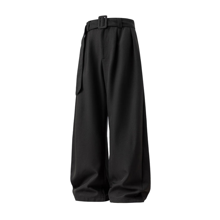 Weite, elegante Herrenhose aus Viskosemischung – fließender Fall