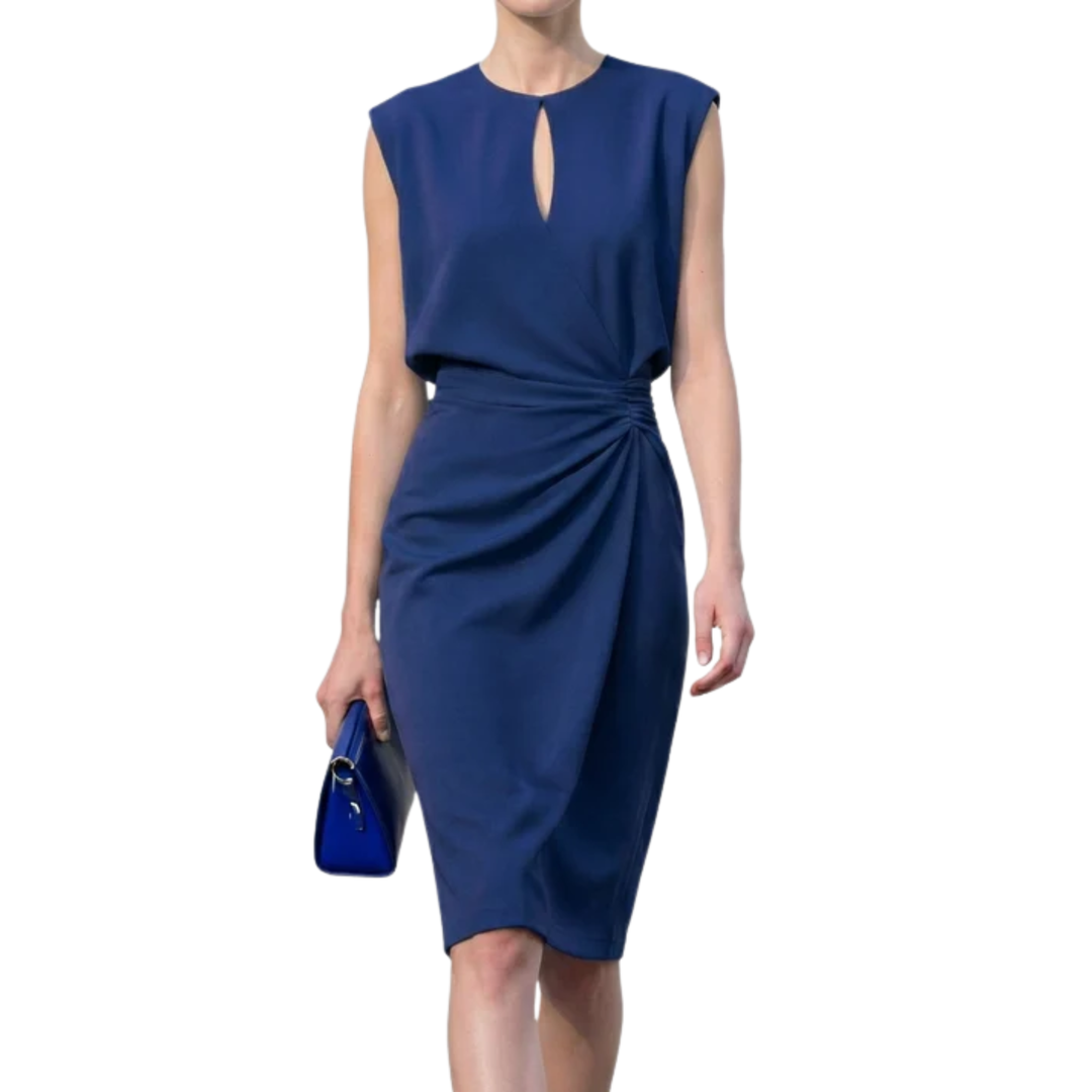 Cocktailkleid für Damen – Drapierte Silhouette & geraffte Taille
