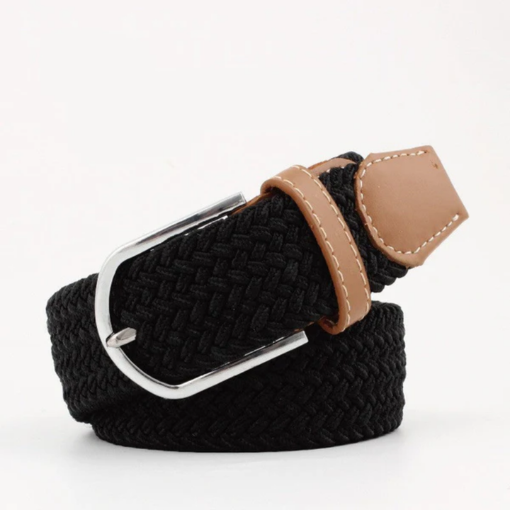 Ceinture Tressée Extensible – Boucle en Alliage Ajustable
