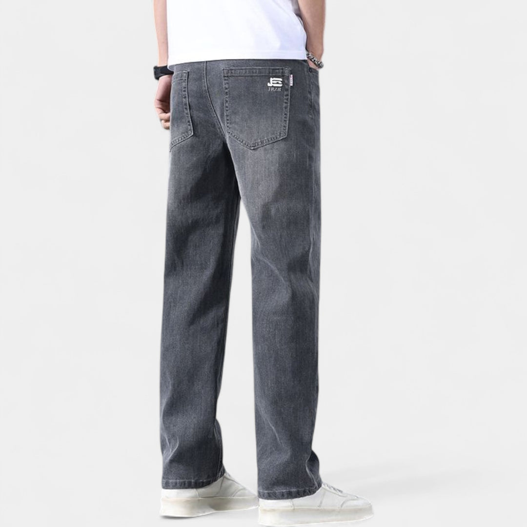 Herren Jeans gerade geschnitten aus Denim – elegantes Casual-Basic
