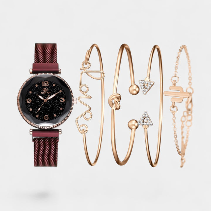 Claire Mode | Orologio al quarzo donna con cinturino magnetico