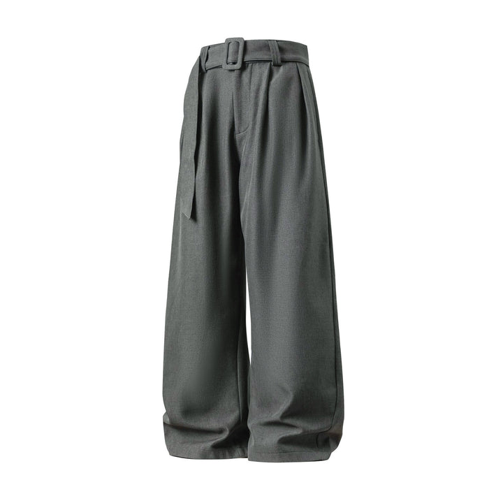 Weite, elegante Herrenhose aus Viskosemischung – fließender Fall