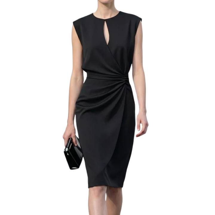 Cocktailkleid für Damen – Drapierte Silhouette & geraffte Taille