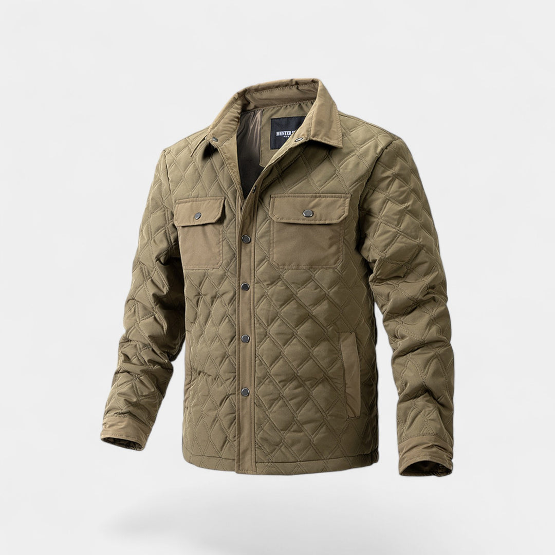 Steppjacke Herren Baumwolle – klassischer maßgeschneiderter Outerwear
