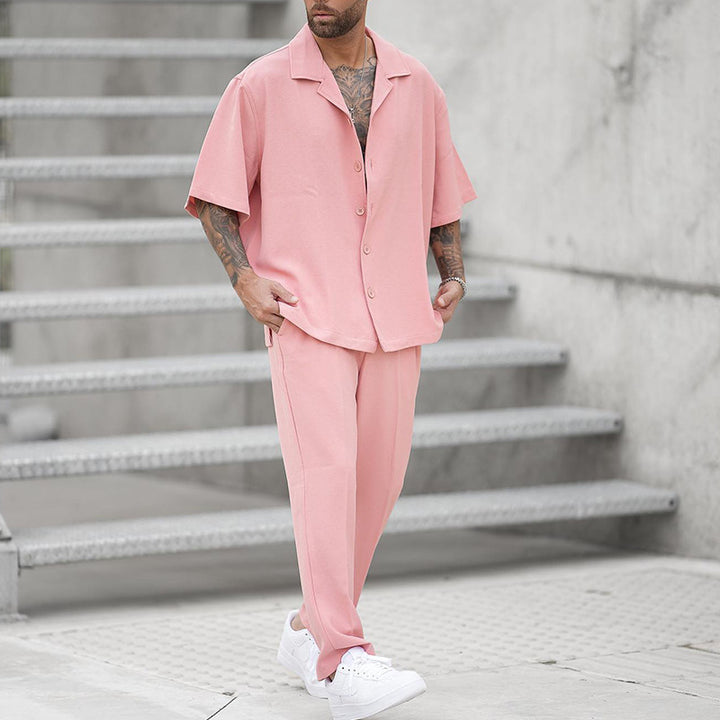 Herren Hemd-Hosen-Set – Lässiges Koordiniertes Outfit