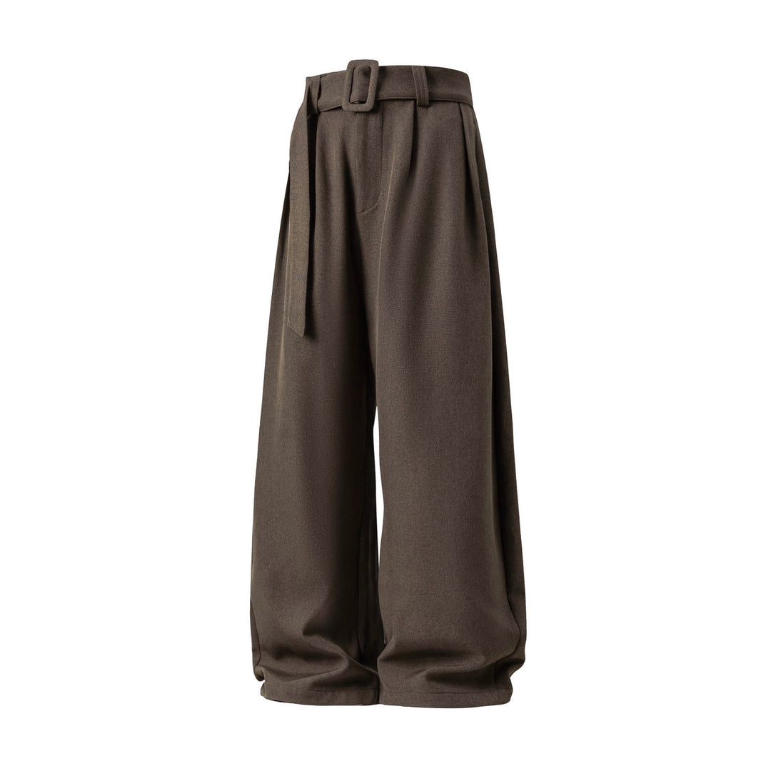 Weite, elegante Herrenhose aus Viskosemischung – fließender Fall