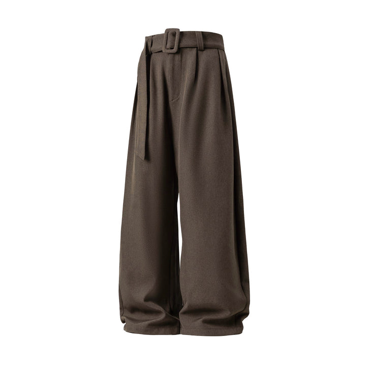 Weite, elegante Herrenhose aus Viskosemischung – fließender Fall