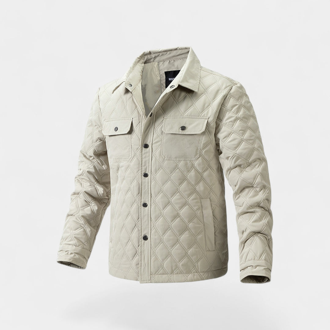 Steppjacke Herren Baumwolle – klassischer maßgeschneiderter Outerwear