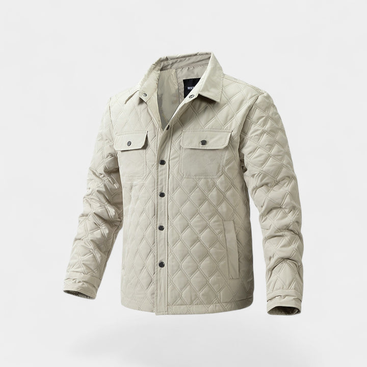 Steppjacke Herren Baumwolle – klassischer maßgeschneiderter Outerwear