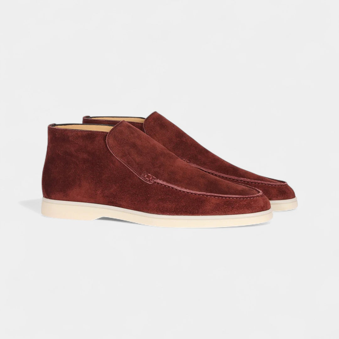 Claire Mode | Herrenslipper aus Wildleder